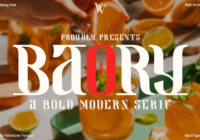 Baory Font - Featured Image