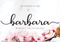 Barbara  Font - Featured Image