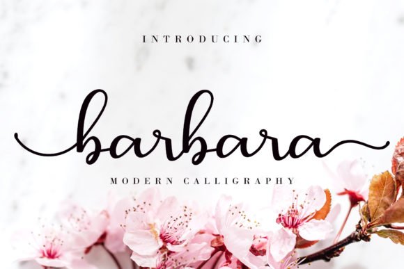 Barbara  Font - Featured Image