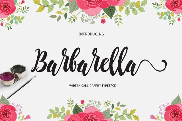 Barbarella Font - Featured Image