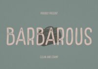 Barbarous Font - Featured Image