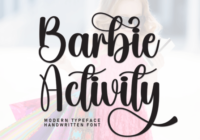 Barbie Activity Font - Featured Image