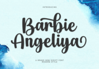 Barbie Angeliya Font - Featured Image