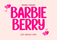 Barbie Berry Font - Featured Image