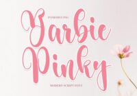 Barbie Pinky Font - Featured Image