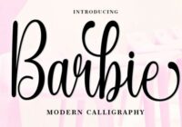 Barbie Script Font - Featured Image