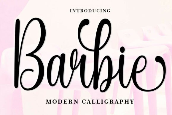 Barbie Script Font - Featured Image