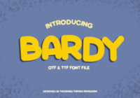 Bardy Font - Featured Image