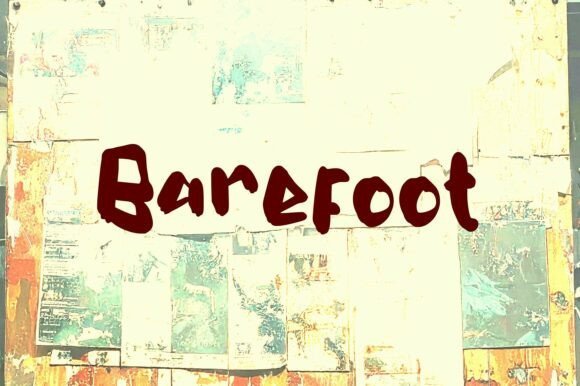 Barefoot Font - Featured Image