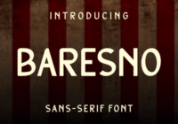 Baresno Font - Featured Image