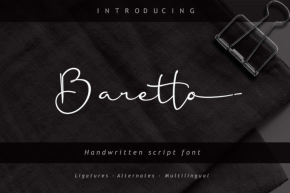 Baretto Font - Featured Image