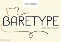 Baretype Font - Featured Image