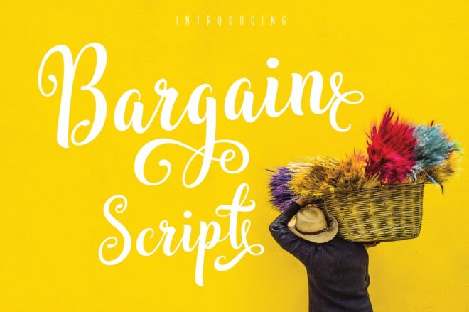 Bargain Script Font - Featured Image