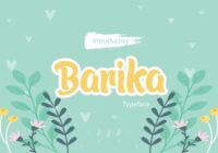 Barika Font - Featured Image