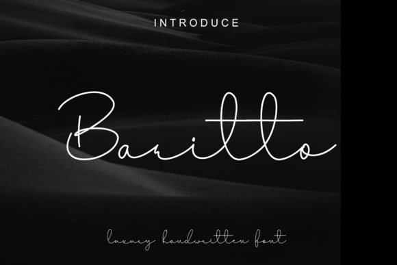 Baritto Font - Featured Image