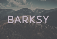 Barksy Font - Featured Image
