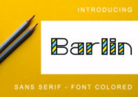 Barlin Colored Font - Featured Image