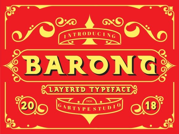 Barong Font - Featured Image