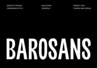 Barosans Font - Featured Image