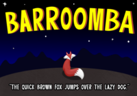 Barroomba Font - Featured Image