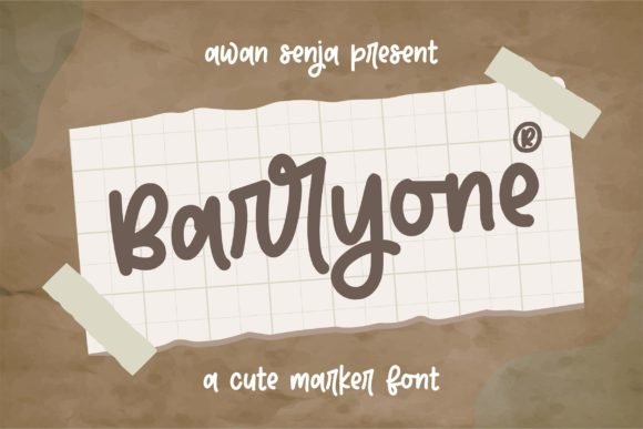Barryone Font - Featured Image