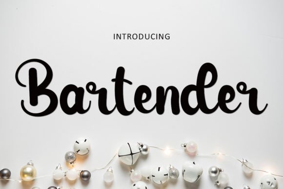 Bartender Font - Featured Image