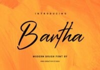 Bartha Font - Featured Image