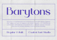 Barytons Font - Featured Image