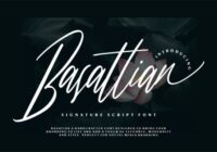 Basattian Script Font - Featured Image