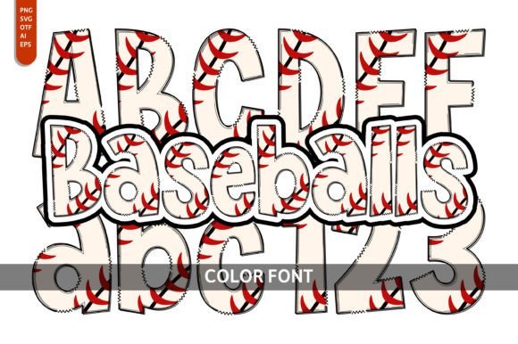 Baseballs Font - Featured Image