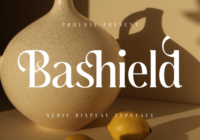 Bashield Font - Featured Image