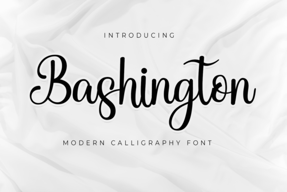 Bashington Font - Featured Image