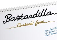 Bastardilla Font - Featured Image