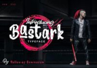 Bastark Font - Featured Image
