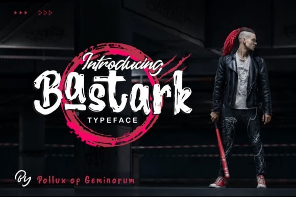 Bastark Font - Featured Image