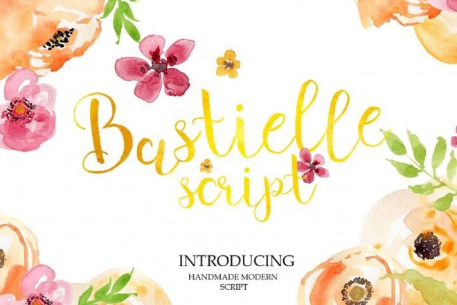 Bastielle Font - Featured Image