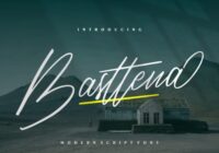 Basttena Font - Featured Image