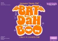 Bat Dah Boo Font - Featured Image