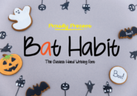 Bat Habit Font - Featured Image