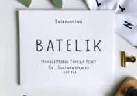 Batelik Font - Featured Image