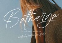 Batherga Font - Featured Image