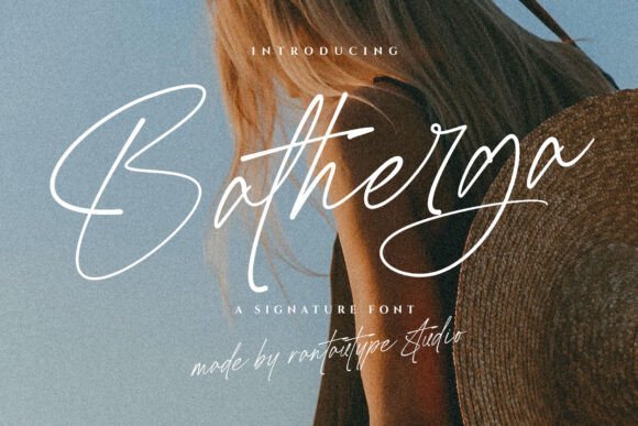Batherga Font - Featured Image