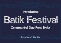 Batik Festival Font - Featured Image
