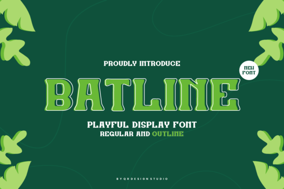 Batline Font - Featured Image