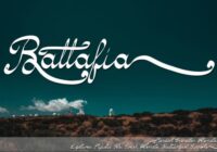 Battafia Font - Featured Image