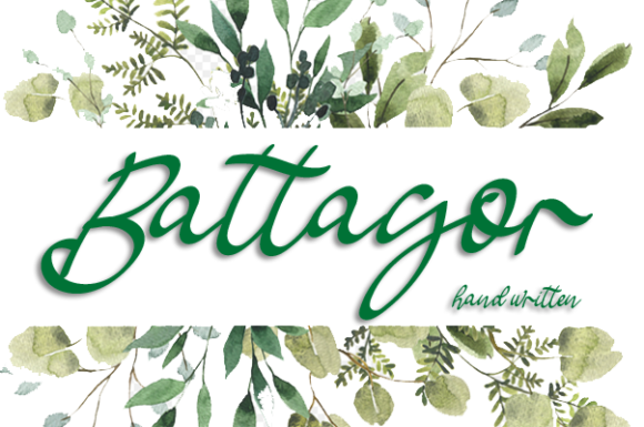 Battagor Font - Featured Image