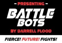 Battle Bots Font - Featured Image