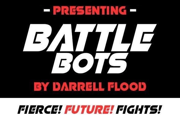Battle Bots Font - Featured Image