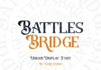 Battlesbridge Font - Featured Image