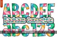 Bauhaus Geometric Font - Featured Image